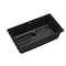 Elkay Single Bowl Undermount Sink Kit, 33" X 18-7/16" X 9-7/16", Black ELGRU13322BK0C - alternate 8